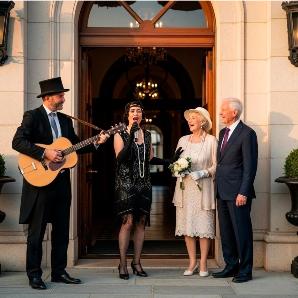 No mundo apressado de hoje, onde vínculos se tornam cada vez mais líquidos e descartáveis, os avós permanecem como pilares silenciosos da afetividade e da formação familiar. São eles que, com gestos simples e palavras lentas, moldam valores que nenhuma geração deveria esquecer: respeito, paciência, gratidão e amor sem condição.
Mais do que cuidadores, os avós são memória viva, afeto de raiz. Representam a ponte entre o passado e o futuro, e nos ensinam, sem alarde, que o tempo dedicado ao outro é a forma mais pura de amor. Num tempo em que quase tudo se tornou digital, seu valor está justamente no que não se pode clicar: presença.

É por isso que a serenata se torna o presente mais simbólico e verdadeiro. Porque ela resgata o toque humano, o olhar emocionado, a música que chega como abraço. Cantar para um avô ou uma avó é reconhecer, com sensibilidade, que eles são a história viva da família, e que ainda merecem ser celebrados com poesia, afeto e presença real.
Em um mundo que fala tanto e sente tão pouco, agradecer aos avós com uma serenata é, talvez, uma das formas mais sinceras de dizer: “vocês são o que há de mais eterno em nós”.